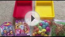 How to Create Surprise Eggs Sensory Bins for Young Children!