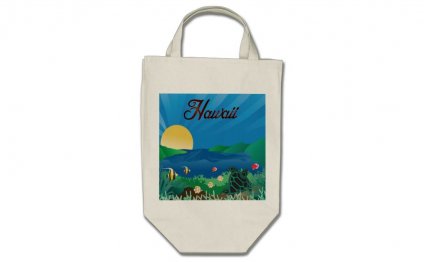 Hawaii Turtle Shopping Bag |